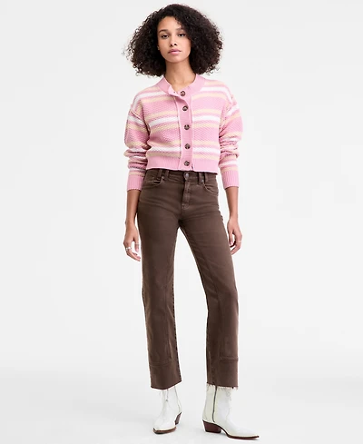 Free People Women's Risk Taker Barrel-Leg Jeans