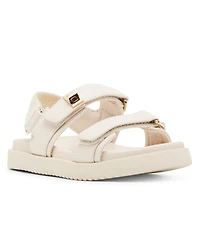 Steve Madden Toddler and Little Girls T-Mona Footbed Sandals