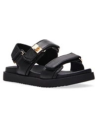 Steve Madden Toddler and Little Girls T-Mona Footbed Sandals