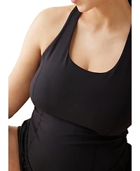 Ingrid + Isabel Maternity Active Runsie Romper