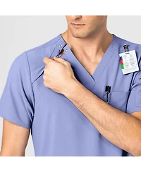 Wink Men's Renew Ez Zip Scrub Top