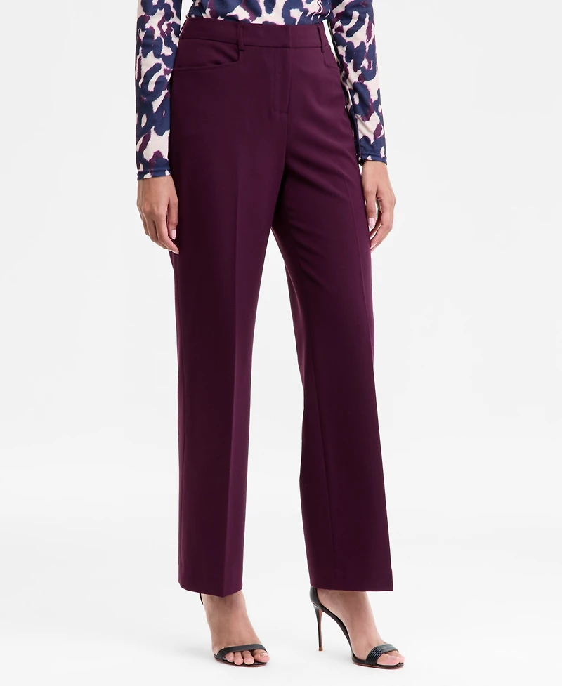 Tahari Asl Flare-Leg Pants, Regular & Petite