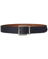 Lauren Ralph Reversible Crosshatch Leather Belt