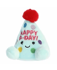 Aurora Mini Viva Party Hat Palm Pals Adorable Plush Toy Blue 4"