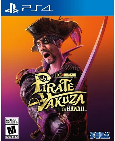 Sega Games Like A Dragon: Pirate Yakuza In Hawaii Standard Edition for Playstation 4