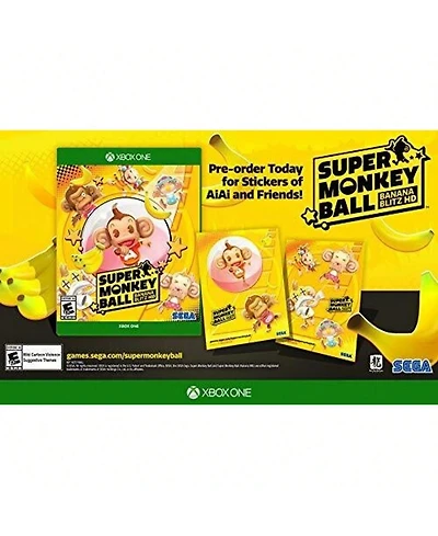 Sega Games Super Monkey Ball: Banana Blitz Hd for Xbox One