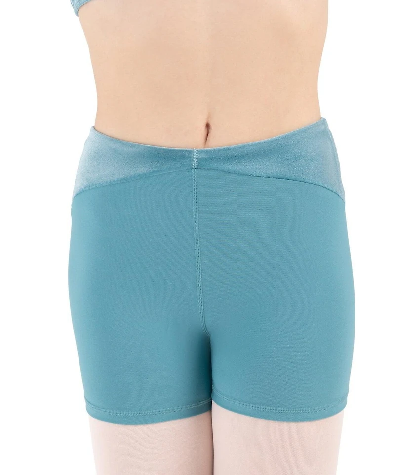 Capezio Women's Velvet Forest Grove Short