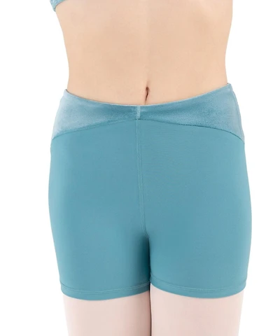 Capezio Women's Velvet Forest Grove Short