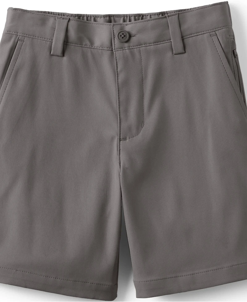 Lands' End Big Boys Sport Active Performance Chino Shorts