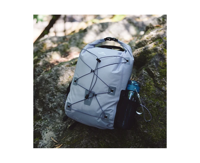 Naturehike Waterproof Dry Bag – Lightweight Large Capacity Backpack with Waterproof Pouch for Wet & Dry Camping, Outdoor Sports & Travel