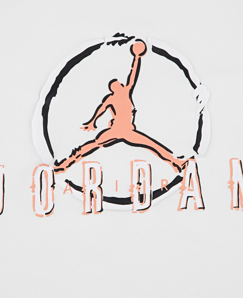Jordan Big Girls Jumpman Scribble T-Shirt