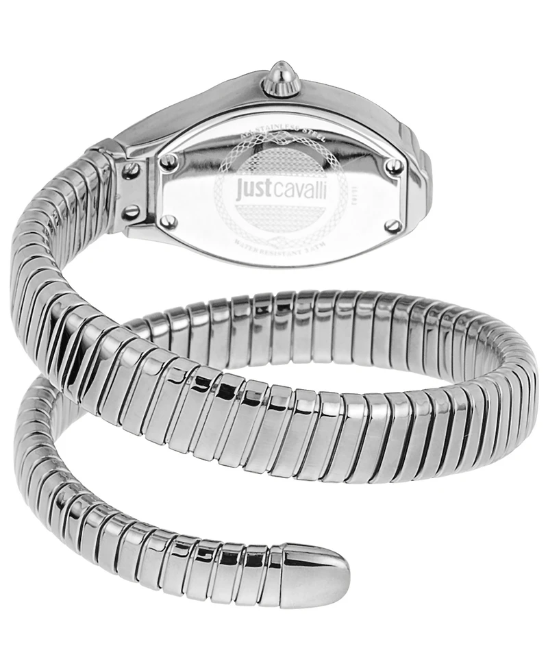 Just Cavalli Women's Silver Stainless Steel Bracelet Watch