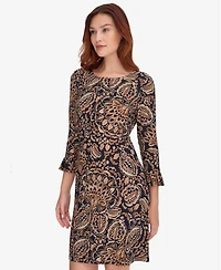 Tommy Hilfiger Women's Long-Sleeve Jersey Shift Dress