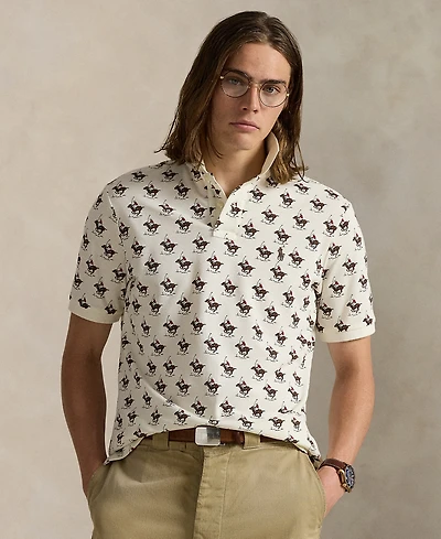 Polo Ralph Lauren Men's Classic-Fit Equestrian Mesh Shirt