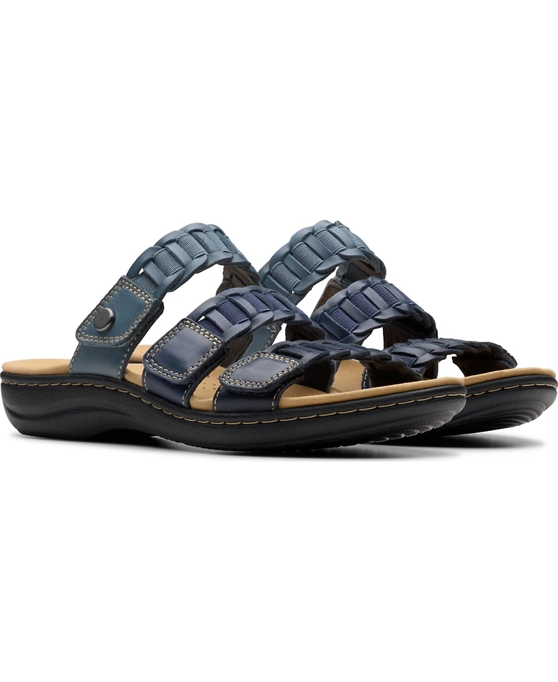 Clarks Collection Women's Laurieann Hope Slip-On Flat Sandals