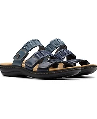 Clarks Collection Women's Laurieann Hope Slip-On Flat Sandals