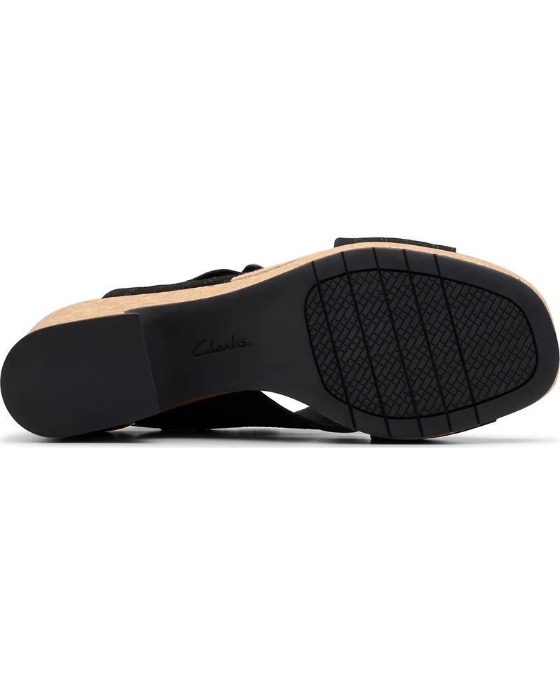 Clarks Collection Women's Nerisa West Wedge Sandals