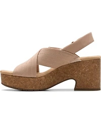 Clarks Collection Women's Nerisa West Wedge Sandals