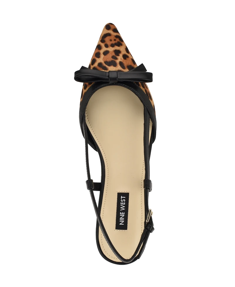 Nine West Women's Grean Pointy Toe Slingback Flats