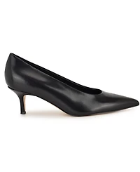 Nine West Women's Adalys Pointy Toe Kitten Heel Pumps