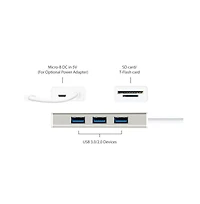 j5create JCH347 Usb 3.1 Type-c 3-Port Usb 3.0 Hub