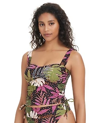 Bar Iii Women's Safari Heat Tankini Top, Exclusively at Macy's