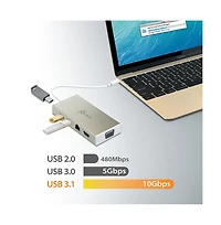 j5create JCD376 Usb 3.1 Type-c Fully Functional Mini Dock
