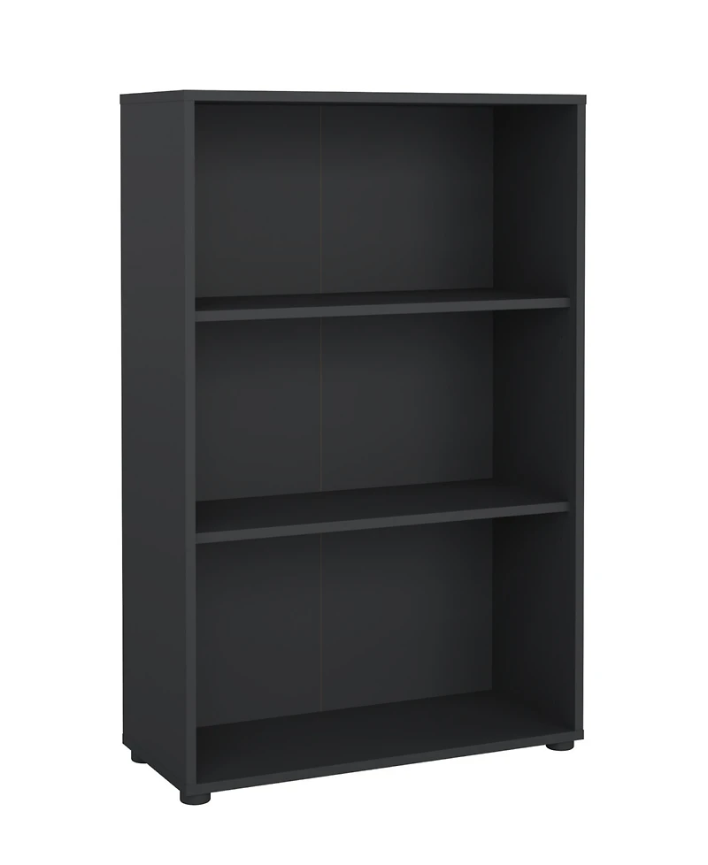 Tvilum 48.66" Wood 3 Shelf Adjustable Bookcase
