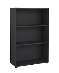 Tvilum 48.66" Wood 3 Shelf Adjustable Bookcase