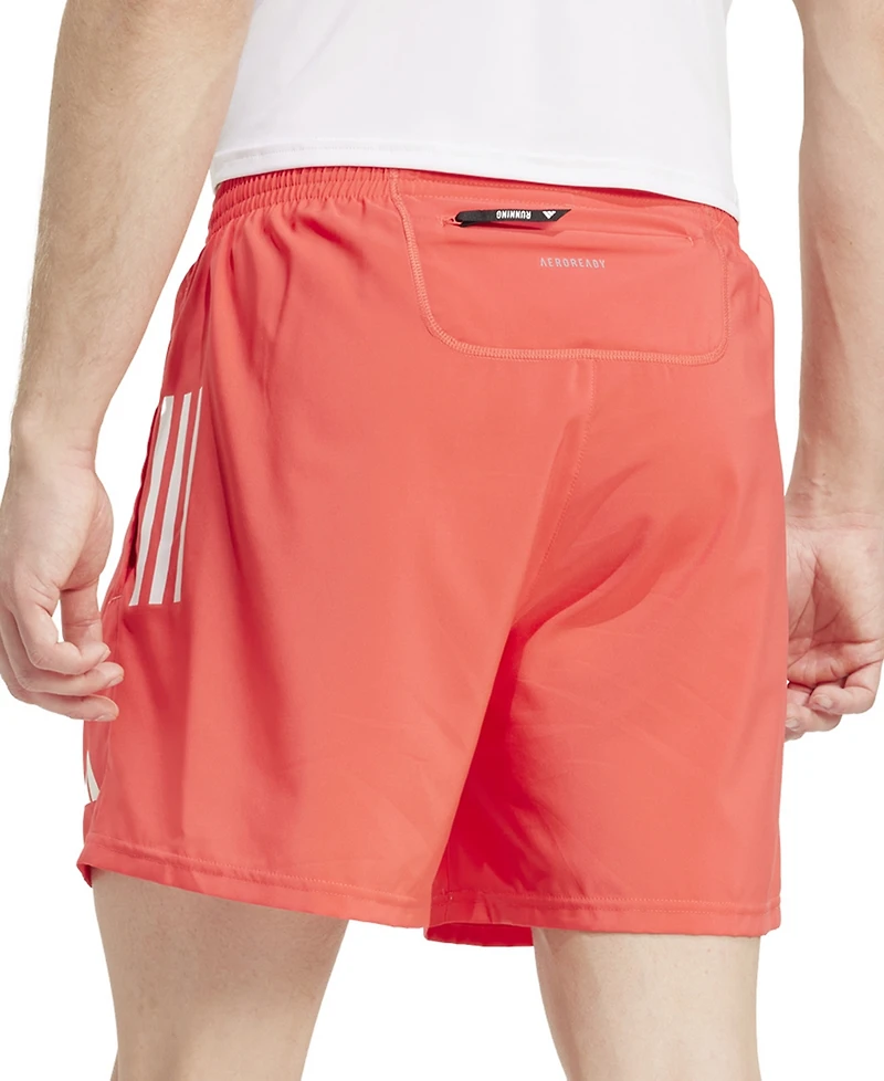 adidas Men's Own The Run Moisture-Wicking Drawstring 7" Shorts