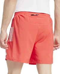adidas Men's Own The Run Moisture-Wicking Drawstring 7" Shorts