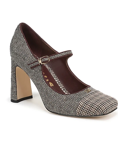 Circus Ny by Sam Edelman Women's Elora Blade-Heel Capped-Toe Mary Jane Pumps