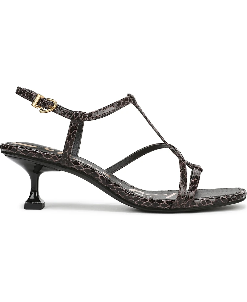 Circus Ny by Sam Edelman Women's Jaida Strappy Mid-Heel Dress Sandals