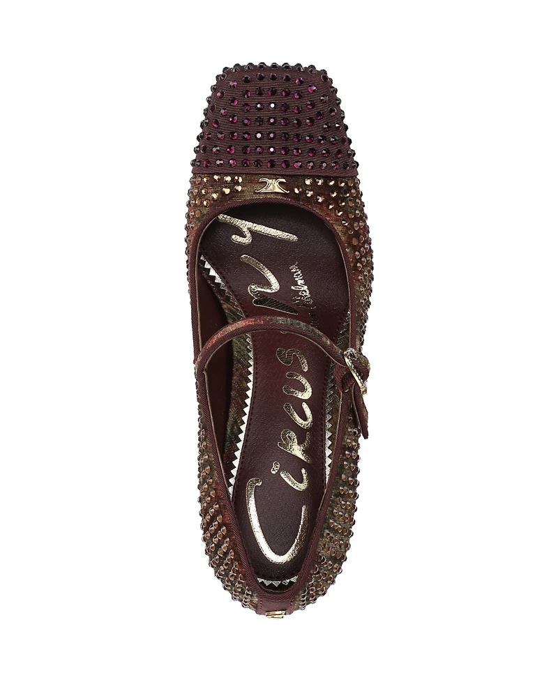 Circus Ny by Sam Edelman Women's Elora Glitz Blade-Heel Mary-Jane Pumps