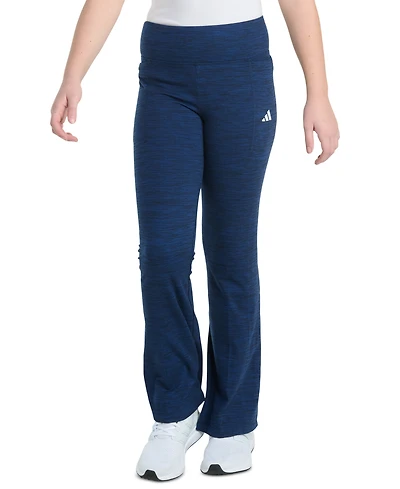 adidas Big Girls Melange Flare-Leg Pants