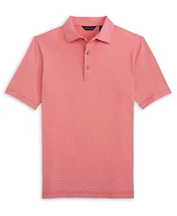 Scott Barber Men's Micro Stripe Performance Polo