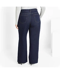 City Chic Plus Harley Fit Jojo Straight Jean