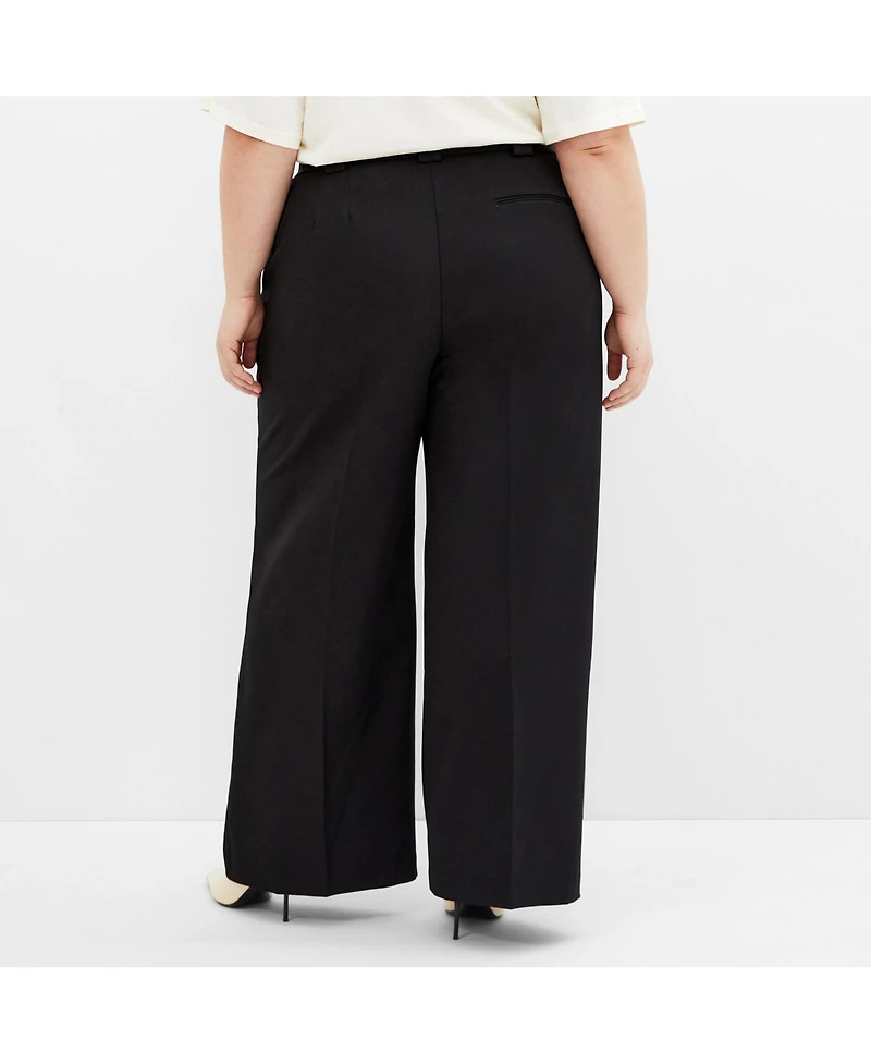 City Chic Plus Jazmin Crepe Pant