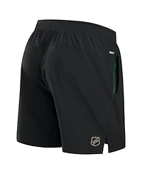 Fanatics Men's Black Minnesota Wild Authentic Pro Rink Performance Shorts