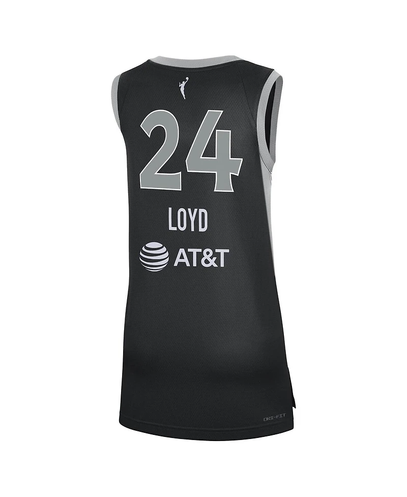 Nike Men's and Women's Jewell Loyd Black Las Vegas Aces Explorer Edition Victory Jersey