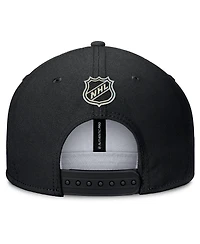 Fanatics Men's Black San Jose Sharks Authentic Pro Alternate Jersey Snapback Hat