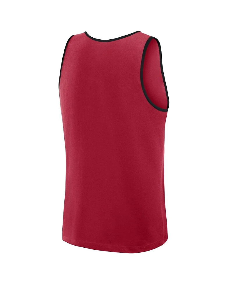 Logo Athletic Men's Scarlet San Francisco 49ers Unmatched Success Tank Top