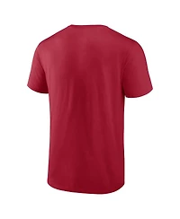 Fanatics Men's Crimson Oklahoma Sooners Power Drive T-Shirt