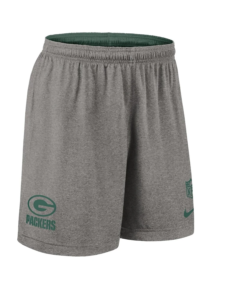 Nike Men's Green Bay Packers Sideline Reversible Performance Shorts