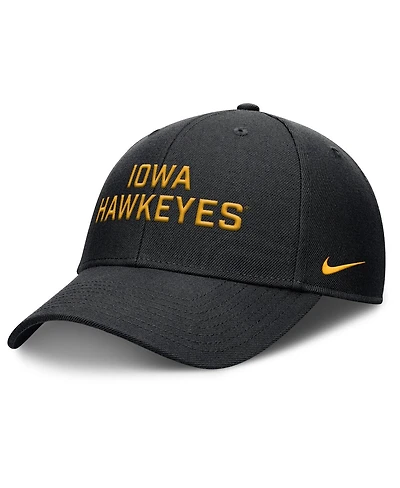 Nike Men's Iowa Hawkeyes Rise Practice Adjustable Hat