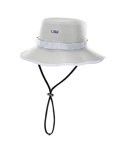 Nike Men's Gray Lsu Tigers 2025 Sideline Apex Boonie Performance Bucket Hat