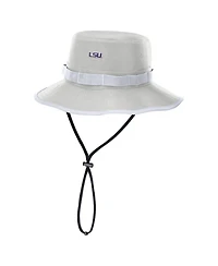 Nike Men's Gray Lsu Tigers 2025 Sideline Apex Boonie Performance Bucket Hat