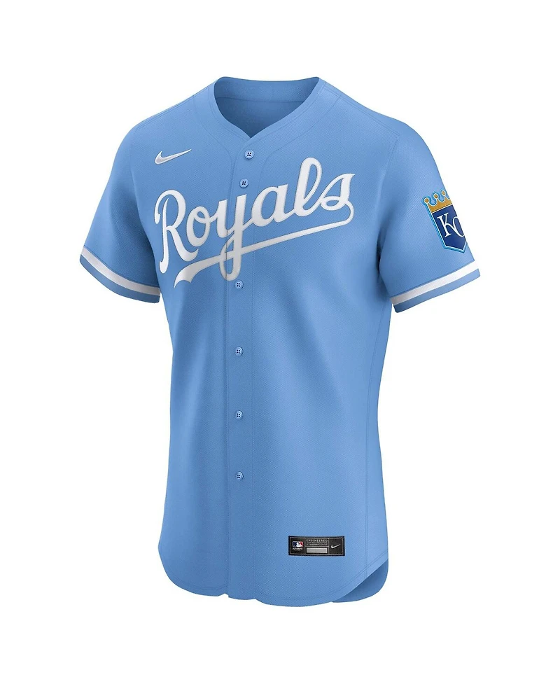 Nike Men's Light Blue Kansas City Royals Alternate Elite Jersey