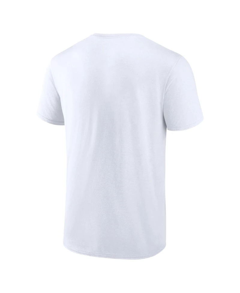 Fanatics Men's White Oklahoma Sooners Primary Logo T-Shirt