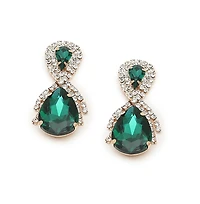 Sohi Teardrop Stone Drop Earrings